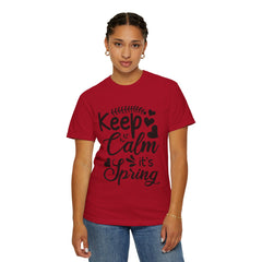 Keep Calm Spring Garment-Dyed T-shirt