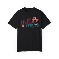 Hello Spring Garment-Dyed T-shirt