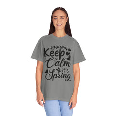 Keep Calm Spring Garment-Dyed T-shirt