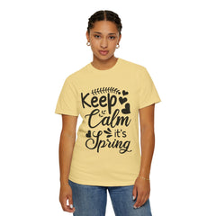 Keep Calm Spring Garment-Dyed T-shirt