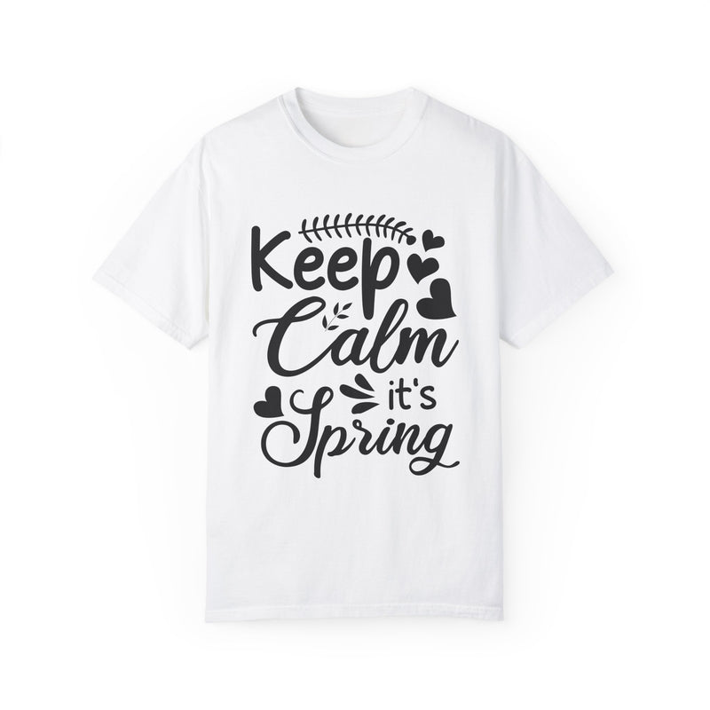 Keep Calm Spring Garment-Dyed T-shirt