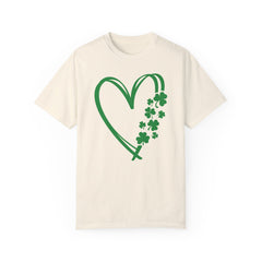 Lucky Heart Unisex Garment-Dyed T-shirt