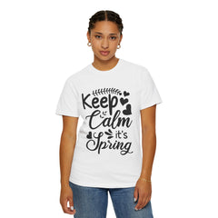 Keep Calm Spring Garment-Dyed T-shirt