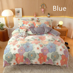 Coral Fleece Duvet Cover Only  Flannel