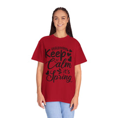 Keep Calm Spring Garment-Dyed T-shirt