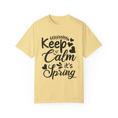 Keep Calm Spring Garment-Dyed T-shirt