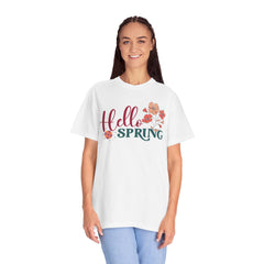 Hello Spring Garment-Dyed T-shirt