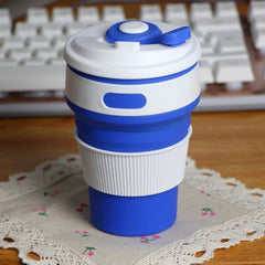 Coffee Mugs Travel Collapsible Silicone Cup