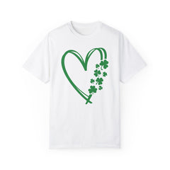 Lucky Heart Unisex Garment-Dyed T-shirt