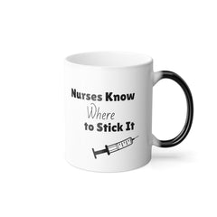 Nurse Know Color Morphing Mug, 11oz