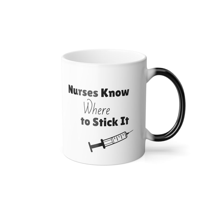 Nurse Know Color Morphing Mug, 11oz