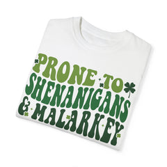 Prone to Shenanigans Unisex Garment-Dyed T-shirt