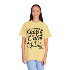 Keep Calm Spring Garment-Dyed T-shirt