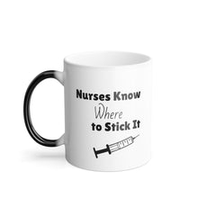 Nurse Know Color Morphing Mug, 11oz