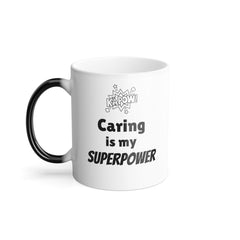 Caring Superpower Color Morphing Mug, 11oz