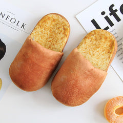 Cute Cotton slippers for Bread Lovers