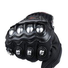 Protective Motorcycle Riding Gloves With Touch Sensitive fingers