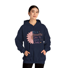 Beautiful Day to Save Lives Unisex Heavy Blend™ Hooded Sweatshirt