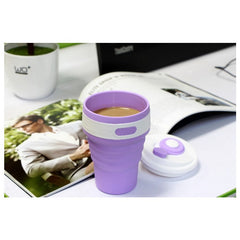 Coffee Mugs Travel Collapsible Silicone Cup