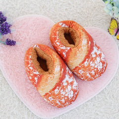 Cute Cotton slippers for Bread Lovers