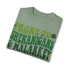 Prone to Shenanigans Unisex Garment-Dyed T-shirt