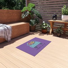 Welcome Spring Outdoor Rug