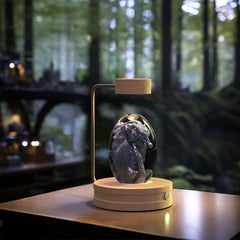 Crystal Ball Indoor Bedside Light with USB Power