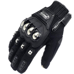 Protective Motorcycle Riding Gloves With Touch Sensitive fingers