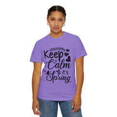 Keep Calm Spring Garment-Dyed T-shirt