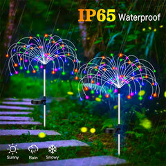 Solar Firework LED Lights