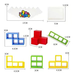 Tetra Tower Game Stacking Blocks