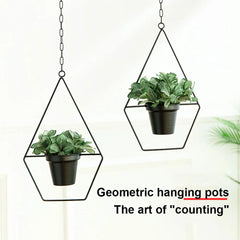 Nordic Chain Hanging Planter