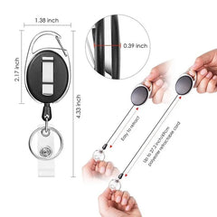 Retractable ID Holder