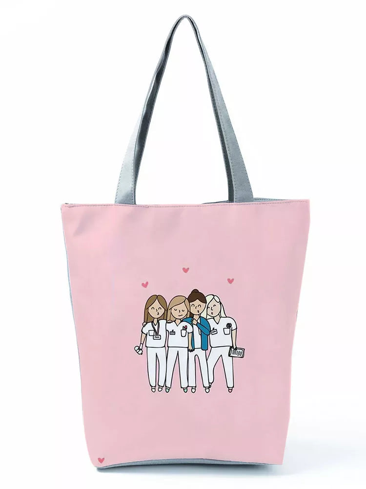 Cartoon Nurse Handbag