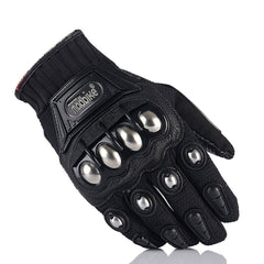 Protective Motorcycle Riding Gloves With Touch Sensitive fingers