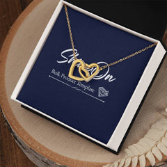 Interlock Heart Necklace