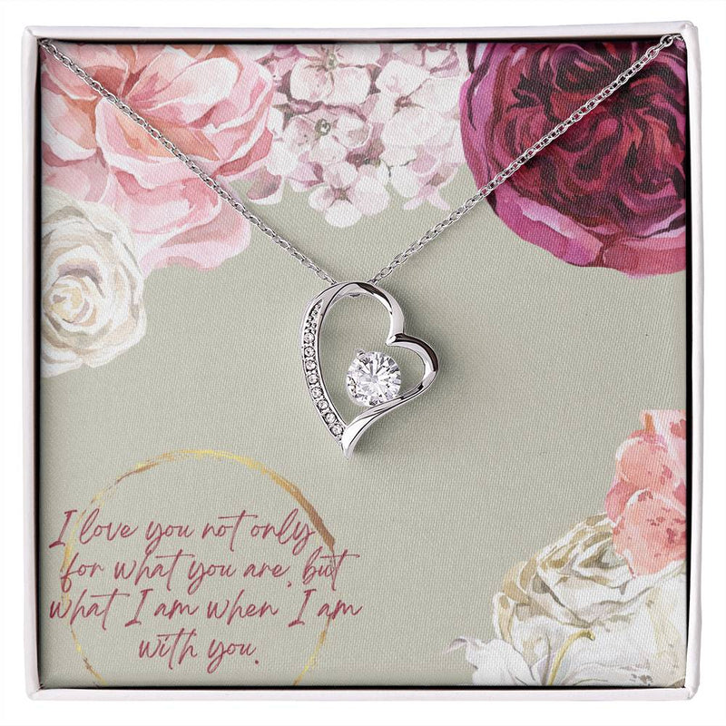 Forever Love Necklace - I Love You Not Only For