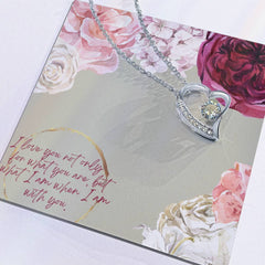 Forever Love Necklace - I Love You Not Only For