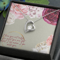 Forever Love Necklace - I Love You Not Only For