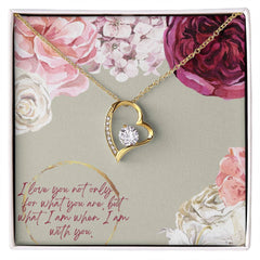 Forever Love Necklace - I Love You Not Only For