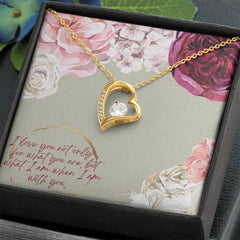 Forever Love Necklace - I Love You Not Only For