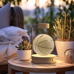 Crystal Ball Indoor Bedside Light with USB Power