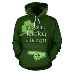 St Patricks She's Lucky Charm Hoodie