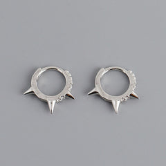 Stainless Steel Minimalist  Hoop Earrings