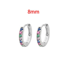 Stainless Steel Minimalist  Hoop Earrings