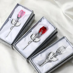 Bear or Rose Crystal Gifts