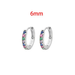 Stainless Steel Minimalist  Hoop Earrings