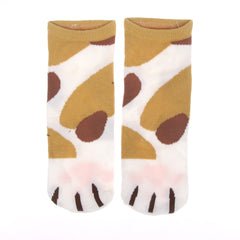 Cartoon Cute Cats Paw Socks