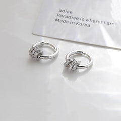 Stainless Steel Minimalist  Hoop Earrings