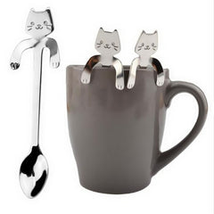 Cute Cat Coffee Spoon